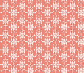 Seamless Textile Rotary Print Design	