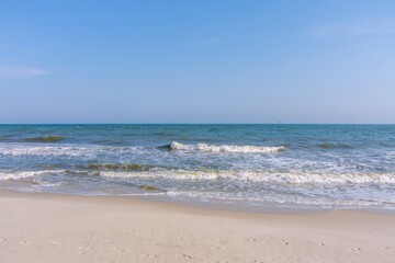 Fort Morgan Beach in Gulf Shores, Alabama