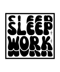 sleep work svg design