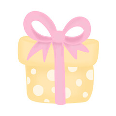 gift box with ribbon