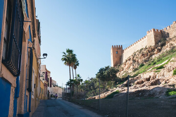 Almeria castle,Andalucia