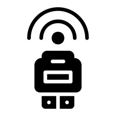 dongle glyph icon