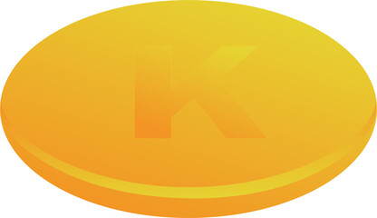 Myanmar kyat money icon 2023051325