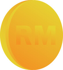 Malaysian ringgit money icon 2023051317