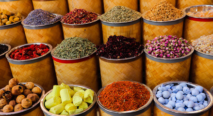 spices in the market