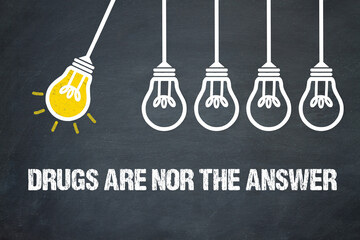 Drugs are not the answer	
