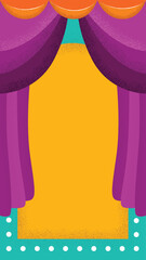 Colorful party background, simple decoration for a poster or another design project, easy to use and editable color