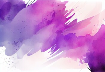Vibrant Violet: Exploring the Beauty of Abstract Watercolor Gradient Backgrounds, generative AI