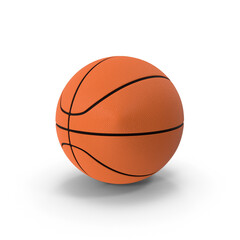 Basketball PNG Image as a sports and fitness symbol of a team leisure activity playing with a leather ball dribbling and passing in competition tournaments.