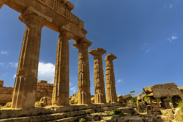 Remains of Greek temples