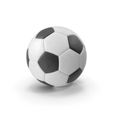 Black and White Soccer Ball