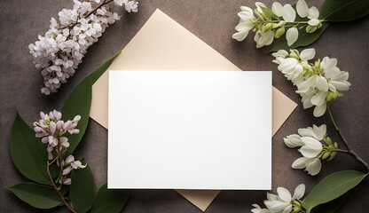 Blooming Beauty: Product Photography with Blossom and Blank Paper