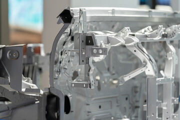 Electric car internal structure