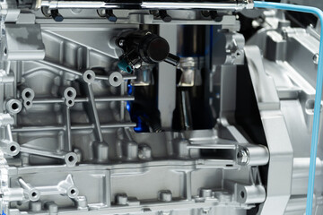 Electric car internal structure