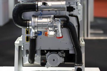 Electric car internal structure