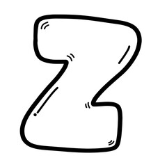 Obraz premium alphabet Z
