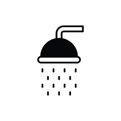 Shower icon vector stock.