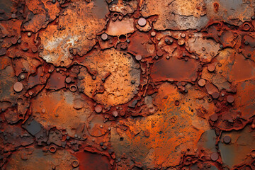 Weathered Metal: A Tale of Time and Rust