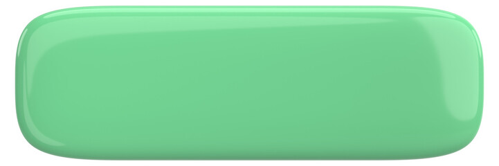 Fototapeta premium 3D button. Empty button. 3D illustration.