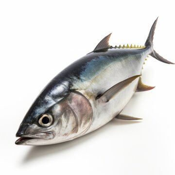 白背景の鰹：AI作品
