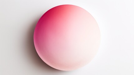Fototapeta premium 淡いピンクの丸みを帯びたアート：AI作品 