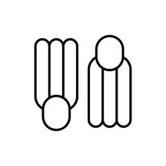 Flipper icon vector stock.