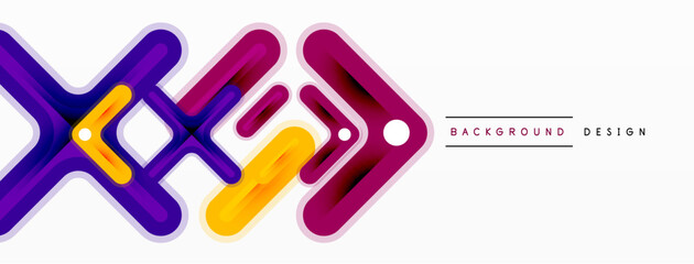 Minimal geometric background cross line. Design for wallpaper, banner, background, landing page, wall art, invitation, prints, posters