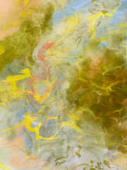 Obraz na płótnie Canvas Marble colour with golden texture background watercolor acrylic paint gouache illustration