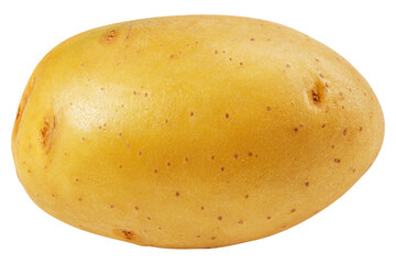 potato, isolated on white background, full depth of field