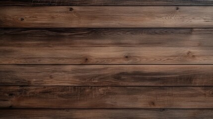 Fototapeta premium Brown wood texture background. Generative AI.