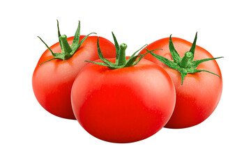 tomato isolated on white background, full depth of field