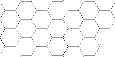 Background with hexagons . Abstract background with lines . white texture background . hexagon abstract background. Surface polygon pattern with glowing hexagon paper texture and futuristic business.
