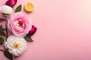 pink roses on wooden background Add a pop of color to your project with this stunning floral background. Featuring vibrant flowers in full bloom, this photo will brighten up any design. 