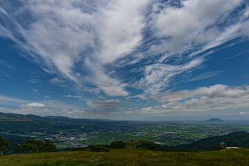 城岱牧場からの眺望