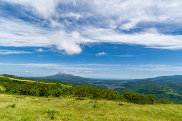 城岱牧場からの眺望