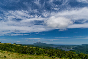 Fototapeta premium 城岱牧場からの眺望