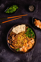 Korean style instant noodle, Shin Ramyeon.