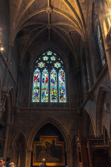 Fototapeta na wymiar interior of saint cathedral