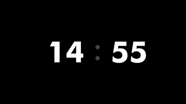 Special Clock 15 Minute countdown animation Timer Countdown. Countdown 15 minutes. 4K UHD