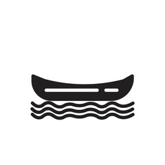Boat Canoe Sea Icon
