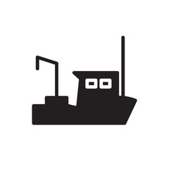 Boat Fishing Ship Icon