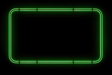 Neon tube Frame Pink Blue orange purple Abstract background, Ai Generative