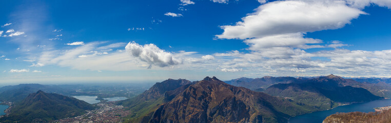 Panoramica su Lecco