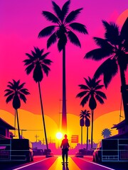 Sunset at townhomes 