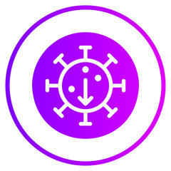 pandemic gradient icon