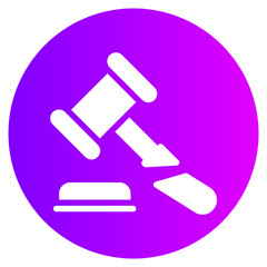 auction gradient icon