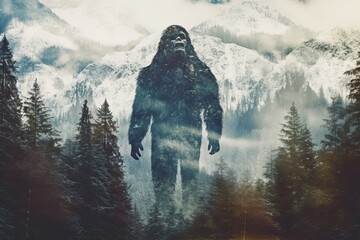 Bigfoot in the Mountains