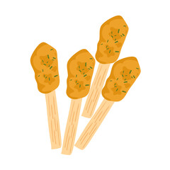 Balinese Satay Lilit delicious food