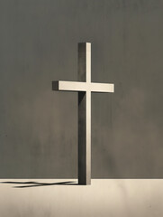 Naklejka premium christian cross Generative AI