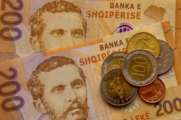 Albanian money and coins